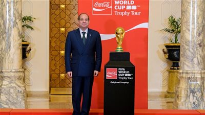 الرئيس السيسي يستقبل وفد الاتحاد الدولي لكرة القدم 