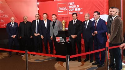 كواليس المؤتمر الصحفي للإعلان عن استقبال مصر لكأس العالم |صور وفيديو