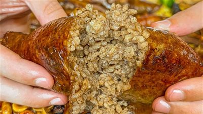 طريقة عمل الفريك للحشو على الطريقة الشرقية بخطوات سهلة وطعم مظبوط 	
