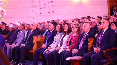 وزيرة التضامن تشهد احتفال الطائفة الإنجيلية بعيد الميلاد بكنيسة قصر الدوبارة