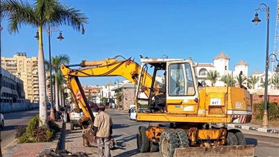 بدء العمل في توصيل المرافق لاستاد النادي المصري الجديد ببورسعيد