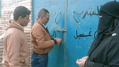 للحفاظ على صحة المواطنين..غلق محطات المياة الأهلية غير المرخصة بأشمون بالمنوفي