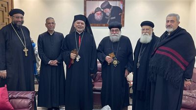 الأنبا بولا يزور كنائس الاسماعيلية للتهنئة بعيد الميلاد المجيد
