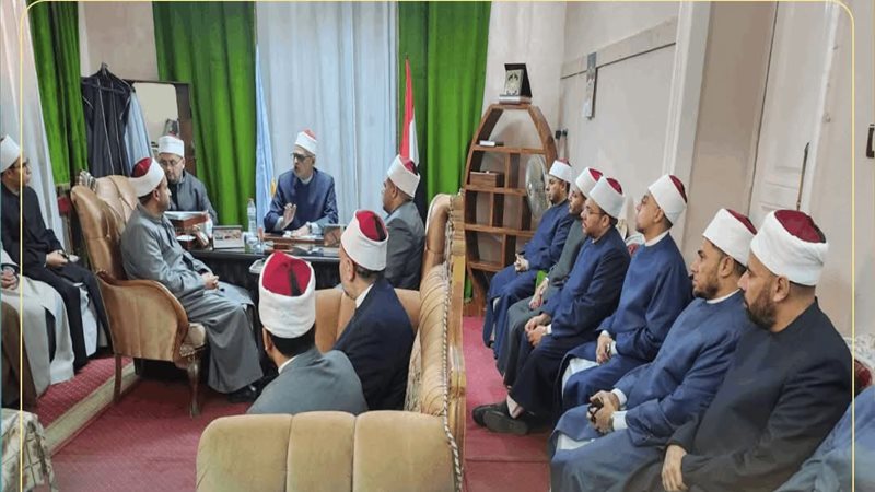 اجتماع مدير أوقاف