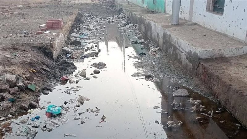 مقابر المريج غرقت