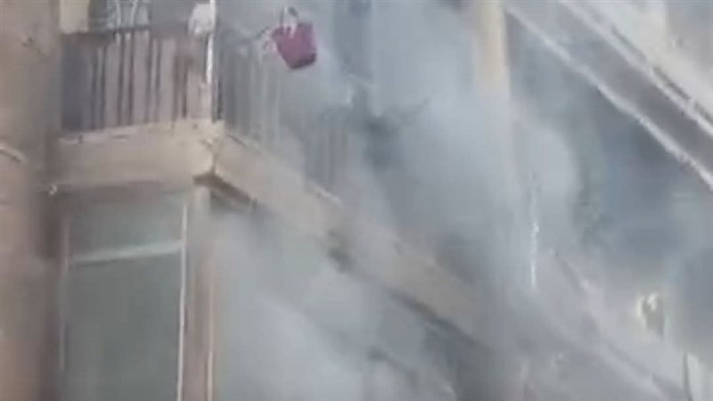 اندلاع حريق بشقة