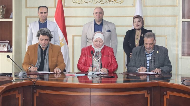 محافظ بنى سويف ووكلاء