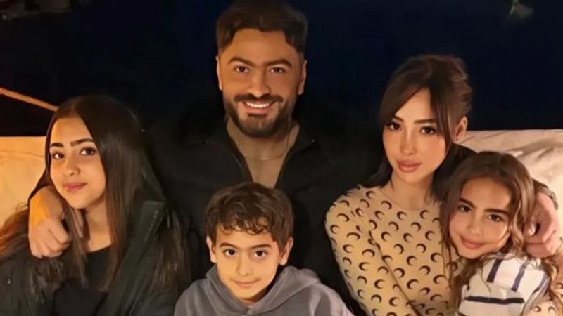 تامر حسني وبسمة بوسيل