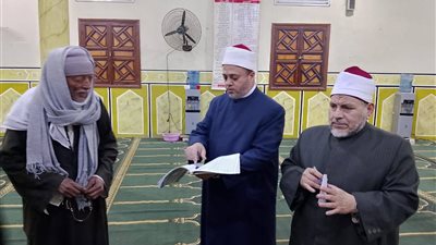 مرور مفاجئ على مساجد إدارتي أوقاف القوصية وديروط للتأكد من جاهزيتها 