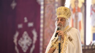 البابا تواضروس الثاني: حضور الرئيس السيسي للكاتدرائية تأثيره كبير جدا 