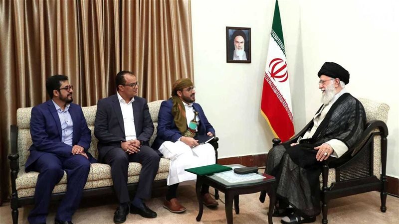 المرشد الإيراني والحوثيين