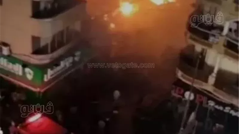 حريق الإسكندرية 