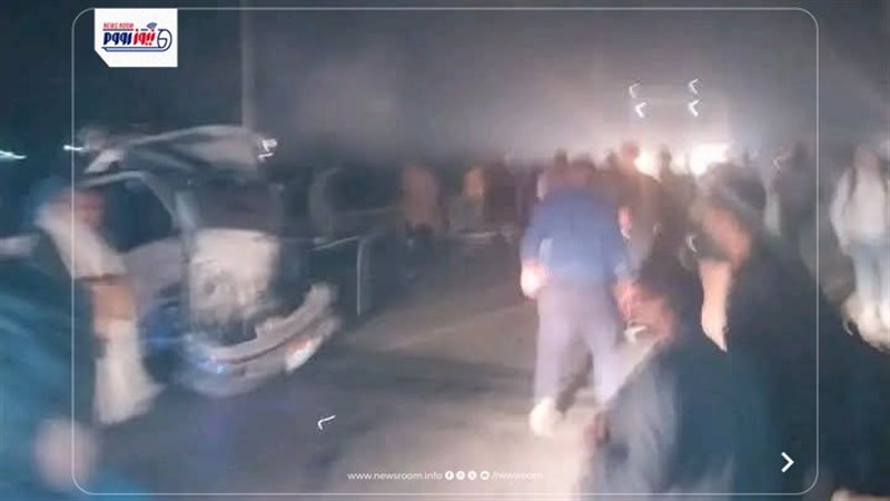 صورة من الحادث في