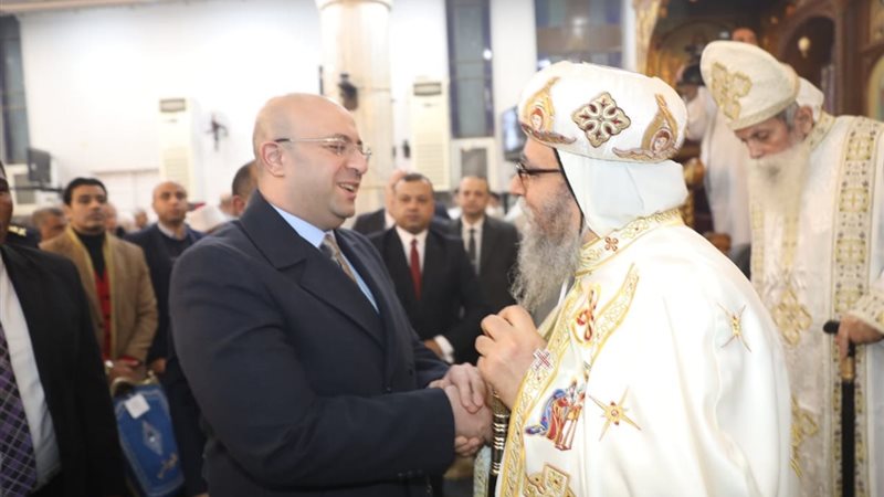 محافظ بنى سويف ونيافة