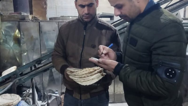 حملات تموينية ضبط