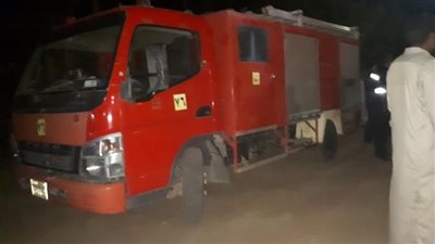 إصابة شاب في حريق بحظيرة مواشي في المنوفية                       