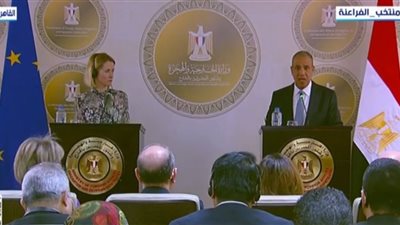 مؤتمر صحفي لوزير الخارجية والممثلة العليا لشؤون للاتحاد الأوروبي|بث مباشر