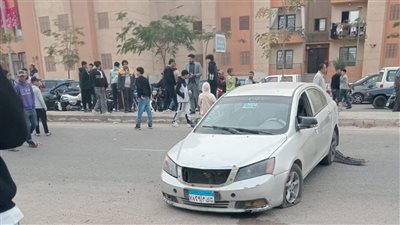 مصرع عاملى نظافة دهستهما سيارة مسرعة بمدينة أكتوبر 