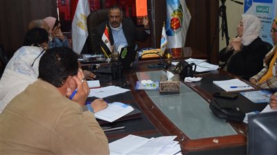 بحث تشغيل المحطات وجودة مياه الشرب المنتجة على مستوى محافظات القناة 