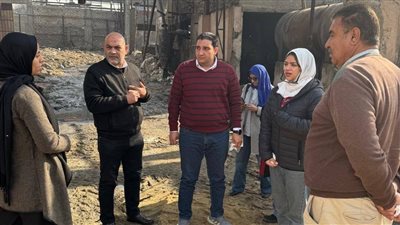 محافظ القليوبية يوجّه بسرعة فحص  التلوث الناتج عن مصانع الريش بأبوزعبل