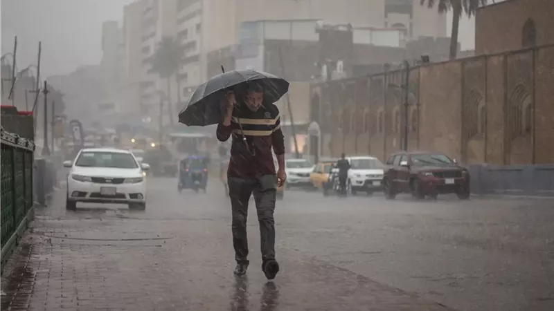 أمطار غزيرة 