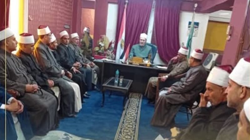 اجتماع مدير أوقاف