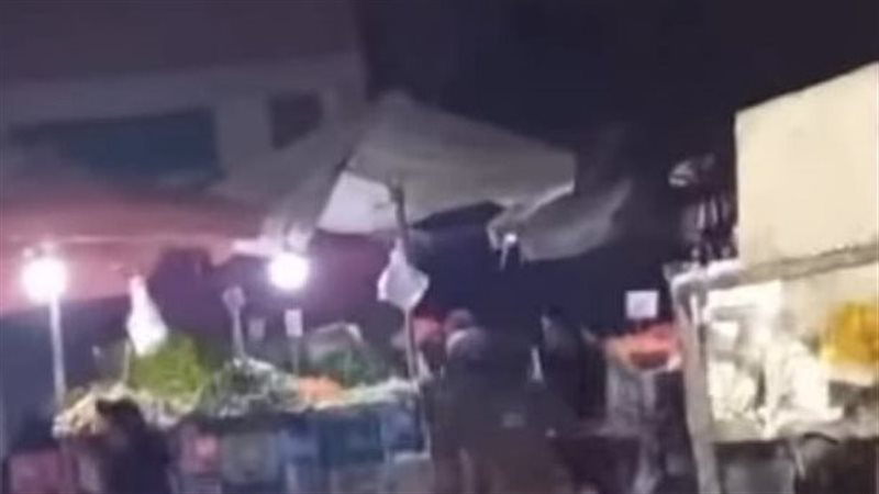 جانب من المشاجرة