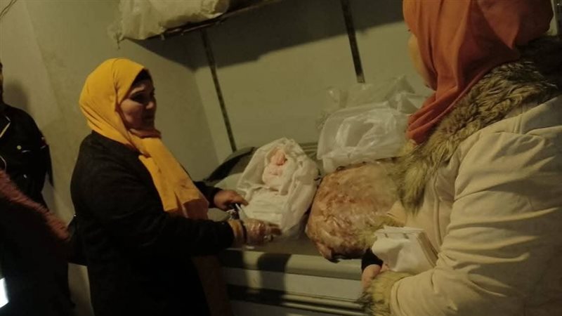 ضبط لحوم مجهولة المصدر