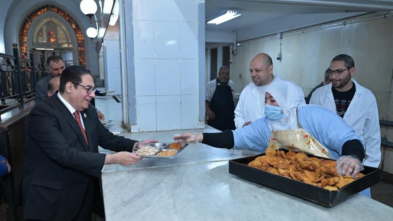 جانب من الزيارة