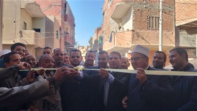 بتكلفة 4 مليون جنيه .. افتتاح مسجد التحرير بقرية الرياض بناصر بنى سويف