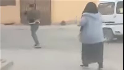 بسبب إطعامها الكلاب..الأمن يفحص فيديو يوثق تعدي شخص علي سيدة بمادة حارقة 
