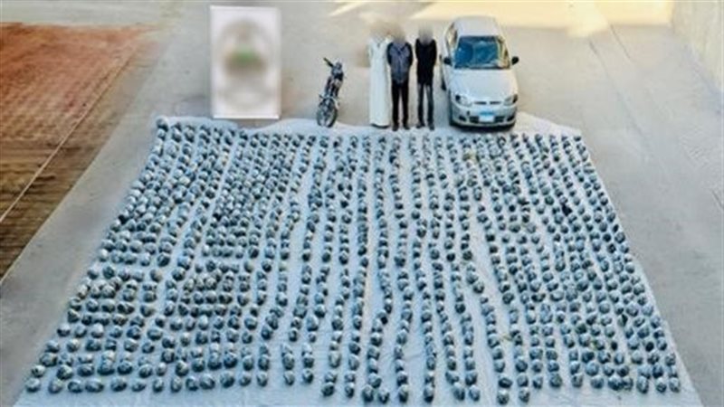المتهمين و المضبوطات