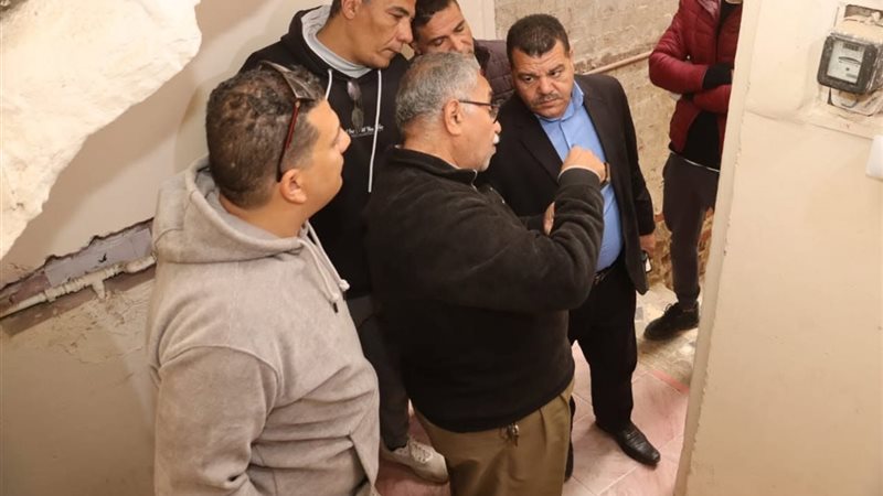 جانب من المعاينة