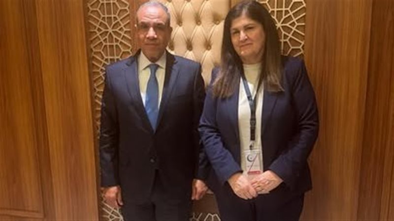 وزير الخارجية ونظيرته