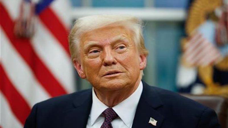 الرئيس الأمريكي دونالد