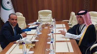 مصر وقطر تبحثان تعزيز التعاون علي هامش اجتماع منظمة التعاون الإسلامي في جدة