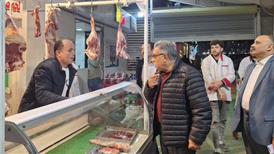 محافظ الدقهلية يتفقد المعرض الدائم للسلع الغذائية بحي شرق المنصورة