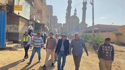 رئيس مياه المنوفية يتابع تنفيذ مشروعات المبادرة الرئاسية حياه كريمة بأشمون