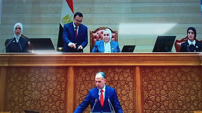 السيدات على المنصة