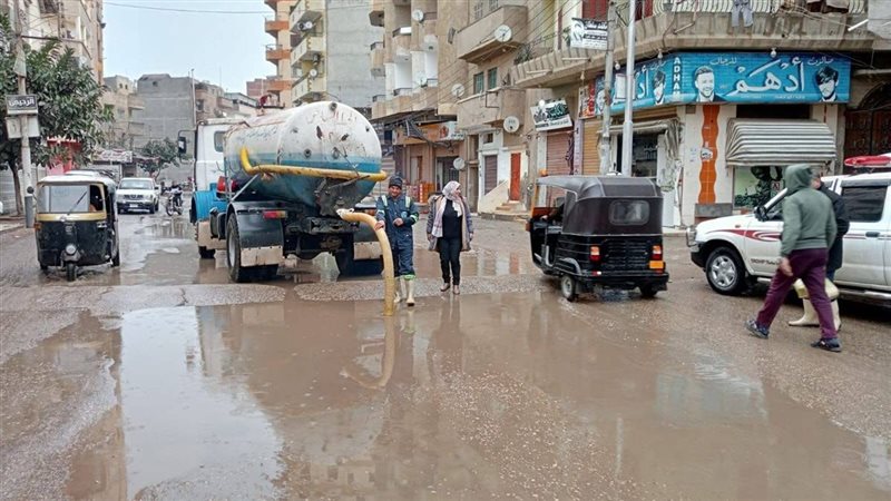  كسح مياه الأمطار