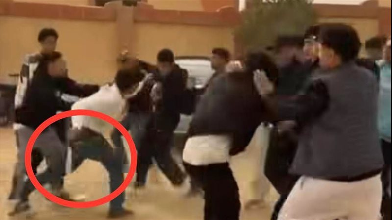 المشاجرة 