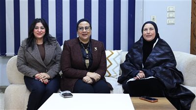  رئيسة القومي للمرأة تشارك قاضيات مصر زيارة مستشفى الباقيات الصالحات،