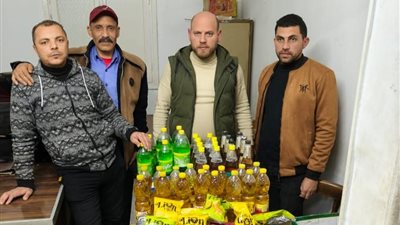 ضبط سلع منتهية الصلاحية وتحرير مخالفات لمخابز بناصر وببا في بنى سويف 