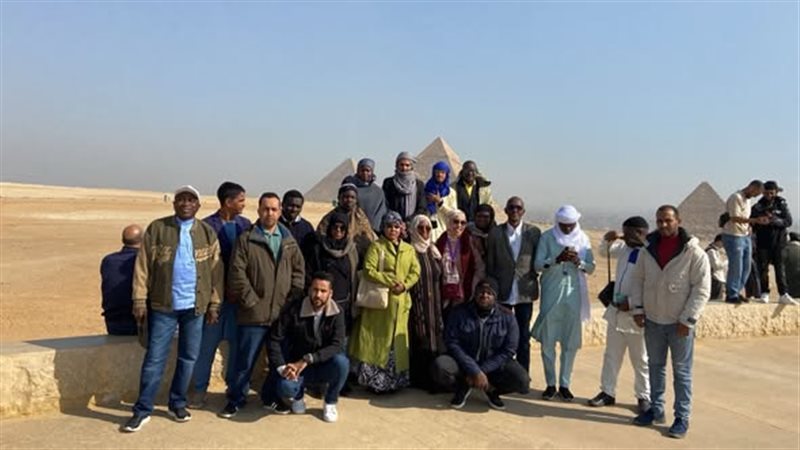 جانب من الزيارة