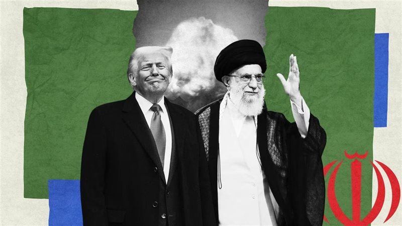 ترامب وخامنئي 