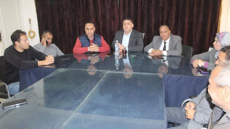 اجتماع النائب حسام