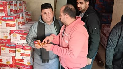 ضبط دقيق مدعم قبل بيعه بالسوق السوداء بالفشن والتحفظ على مظلات بإهناسيا
