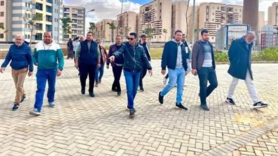  جهاز تنمية حدائق العاصمة يتابع رفع كفاءة الخدمات بالمدينة