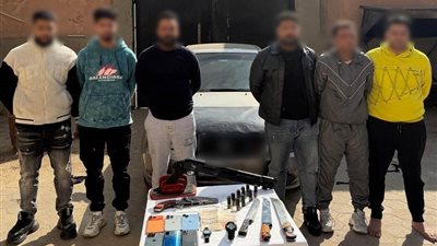 القبض على المتهمين بالسطو على مركز علاج طبيعى بالمرج 