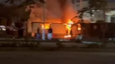 السيطرة على حريق بكرفانات مشروع إنشائي في 6 أكتوبر دون إصابات